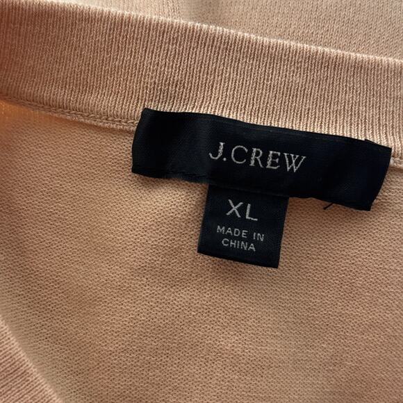 J. Crew Camel Tan Jackie Cotton Blend Cardigan Sweater - Picture 10 of 12